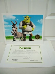 Dreamworks Shrek Special Edition 2001 Lithograph & Certificate of Authenticity - Picture 1 of 3