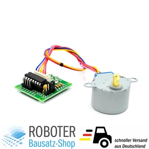 28BYJ-48 5V Schrittmotor DC inkl. Endstufe ULN2003 Treiber Board für Arduino - Bild 1 von 2
