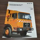Brochure de vente de camions à ordures municipaux MAN brochure prospectus Allemagne