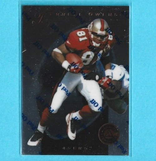 1997 Pinnacle Certified Football Card #27 Terrell Owens - Image 1 of 1