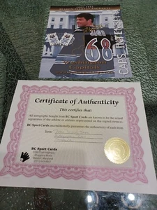 Plan autógrafo firmado por JAGR 2001/2002 CERTIFICADO DE AUTENTICIDAD - Imagen 1 de 3