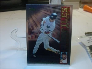 1996 Topps Profiles de Kirby Puckett AL #AL-17 - Don Mattingly - Nueva York 96-011 - Imagen 1 de 2