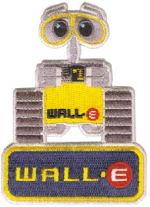 Walt Disney's Wall-E Movie Figure Embroidered Patch NEW UNUSED - Picture 1 of 1
