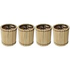  4 Count Ceiling Light Shade Vintage Pendant Bamboo Lampshade Floor