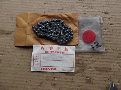 CADENA DE LEVAS HONDA CRF50F 14401 035 003 NOS 12 Foto 1 de 3