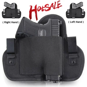 US Tactical Pancake Holster Concealed Carry IWB Gun Holster for Right Left Hand - Picture 1 of 20