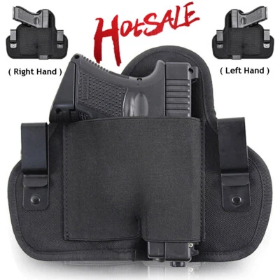 US Tactical Pancake Holster Concealed Carry IWB Gun Holster for Right Left Hand - Image 1 of 4