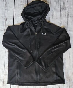 Baleaf Men's Large Black Full Zip Thick Hoodie With Pockets And Drawstring - Picture 1 of 6