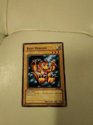 Yu-Gi-Oh Baby Dragon 1st Edition SDJ-003 Card YuGiOh [Near Mint] - Image 1 of 4