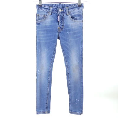 DSQUARED2 Skinny Jeans Jungen Blau Slim 8 Jahre 128 - Bild 1 von 2