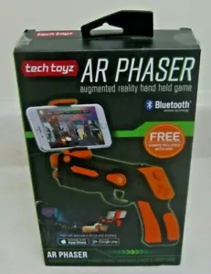 Hand-Held Augmented Reality Phaser fits phone screen 4 to 6 Inches Tech Toyz - Picture 1 of 3