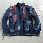 Quba Sails Jacket Size Med - Customised / Spray Painted - Wrecked / Experimental