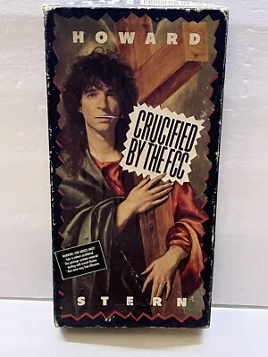 Vintage 1991 Howard Stern Crucified by the FCC Double Cassette Box Set .Complete Foto 1 de 4