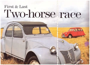 3 LOT Citroen 2CV, Vintage and Multiple-Page Magazine Articles - Picture 1 of 3