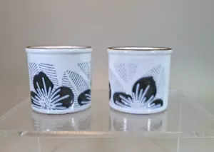 Hornsea Harmony Egg Cups 2 Breakfast Collectible Floral Traditional England - Picture 1 of 10