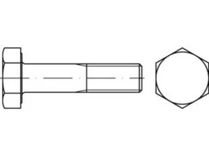 Sechskantschrauben mit großer SW für HV-Verbind. EN 14399 -4 10.9 M 20 x 160 tZn - Bild 1 von 1