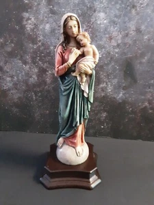 Vintage Faro Madonna and Jesus Figure A. Lucchesi - Picture 1 of 8