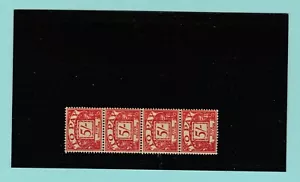 SELLOS - BRITÁNICOS - CUOTAS POSTALES - 4 COMO NUEVOS 5/- SELLOS DE LA DÉCADA DE 1960 - Imagen 1 de 3