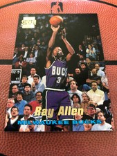 1996-97 Topps Stadium Club - Ray Allen Rookie Card #R5