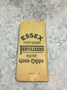 Cuaderno calendario cagalogue fertilizante Essex 1905 - Libro de memorándum de agricultor - Imagen 1 de 5