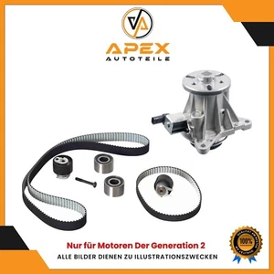 LAND ROVER RANGE ROVER 3.0 DIESELMOTOR 306DT WASSERPUMPE UND ZAHNRIEMENSATZ GEN2 - Picture 1 of 4