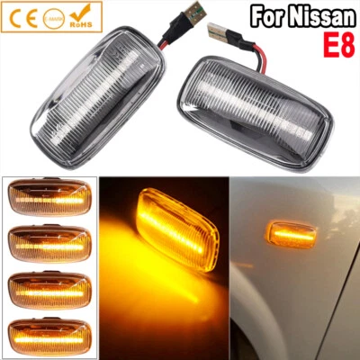 Luz LED dinámica lateral para Nissan Almera Pulsar Cefiro A32 Máxima 95-00 Foto 1 de 4