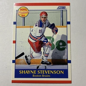 1990-91 Score - Prospect #405 Shayne Stevenson (RC) - Picture 1 of 2