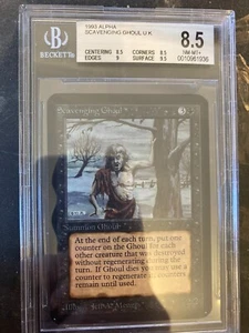 *** ALPHA Scavenging Ghoul *** NM-Mint BGS 8.5! - Vintage MtG Magic - Picture 1 of 2