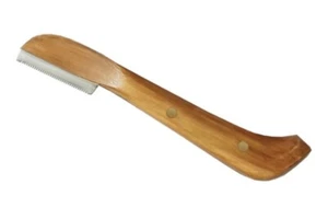 STRIPPING KNIFE PET DOG CAT COMB HAIR GROOMING HAND TOOL CUT TRIM & STYLE FINE - Picture 1 of 3