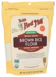 Bob'S Red Mill Flour Rice Brown 24 Oz Pack Of 1 - Picture 1 of 4