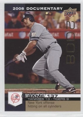 2008 Upper Deck Documentary Gold Xavier Nady #4135 - Image 1 of 2