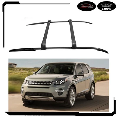 Roof Rack Set Corss Bar + Roof Rail New For 2014-2025 Land Rover Discovery Sport Foto 1 de 4