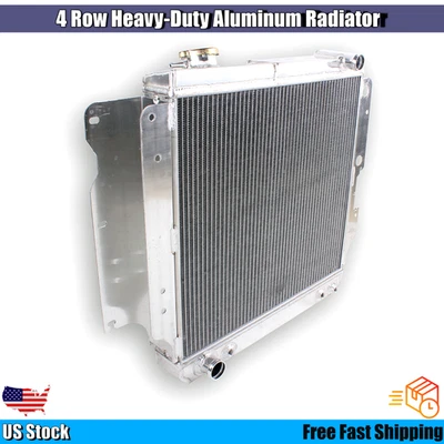 Radiador de aluminio de alto flujo refrigeración de alta resistencia para Jeep Wrangler TJ 1997-2006 Foto 1 de 4