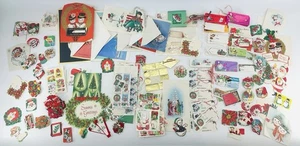 Oltre 300 ETICHETTE regalo NATALE vintage sigilli CARTE timbri decorativi artigianato natalizio - Foto 1 di 11