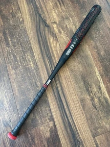 Easton Ghost Advanced 33/22 -11 Balanced Black Red Softball Fastpitch CRACKED - Picture 1 of 4