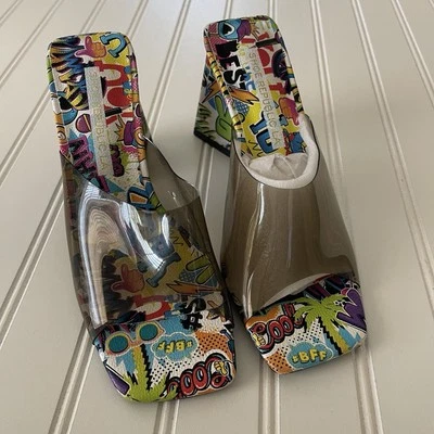 Shoe Republic La Platform Heel Sandals Sz 6 - Image 1 of 4