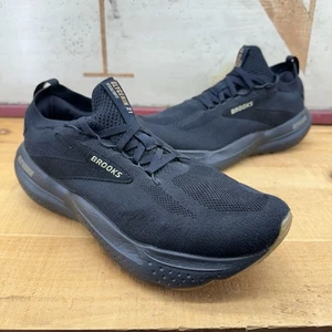 Brooks Glycerin 21 W Sz 11 Stealthfit BLK Running Shoe 1204101b056 Performance - Picture 1 of 9