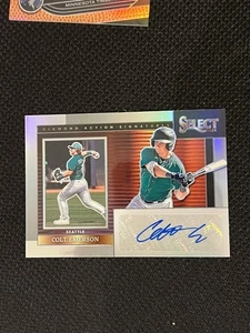 2024 Panini Select Colt Emerson Diamond Action Signatures Prizm Auto Mariners RC - Picture 1 of 2