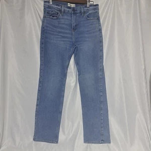 Abercrombie Kids Girls Sz 15 16  Straight Leg Adjustable Waist Jeans - Picture 1 of 7