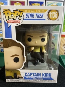 Funko Pop! Televisione: Star Trek Capitano Kirk Figura in vinile #1136 - Foto 1 di 6