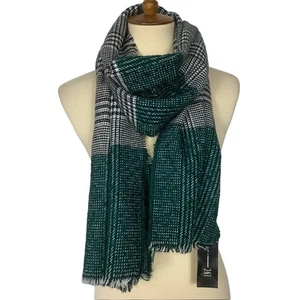 Plaid Colorblock Women's Scarf Neckwarmer INC International Concepts NEW - Picture 1 of 6