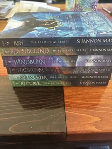 Book 1 - 6 Shannon Mayer The Elemental Series Paperback Books - Picture 1 of 13