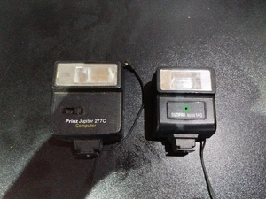 2er Set Blitzgerät passend Prinz Jupiter 277C und Sunpak Auto 140 - Bild 1 von 2