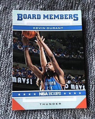 2012-13 Hoops Board Members #17 Kevin Durant Thunder A04 - Image 1 of 2