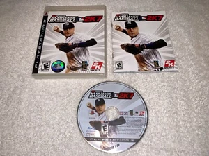 Juego de béisbol de las Grandes Ligas 2K7 (Sony PlayStation 3, 2007) PS3 completo número como nuevo - Imagen 1 de 2