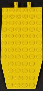 Lego 1 placa de cuña amarilla 6 x 12 x 1 esquinas de corte #42607 - Imagen 1 de 3