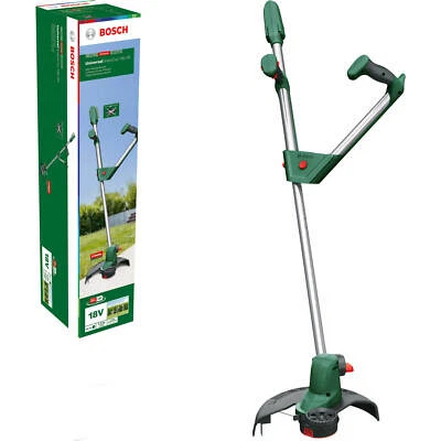Bosch UNIVERSALGRASSCUT 18V-26 P4A 18v Cordless Grass Trimmer and Edger 260mm No - Image 1 of 4