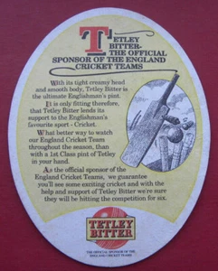 Tetley Beer Mat  - Picture 1 of 2