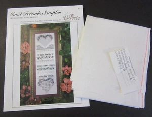 The Victoria Sampler GOOD FRIENDS SAMPLER #47 Zubehörpaket Leinen Stoff Posten - Bild 1 von 9