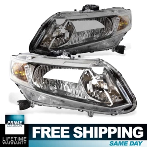 TYC Headlight Assembly Right Passenger & Left Driver s for 13 14 15 Honda Civic - Picture 1 of 10